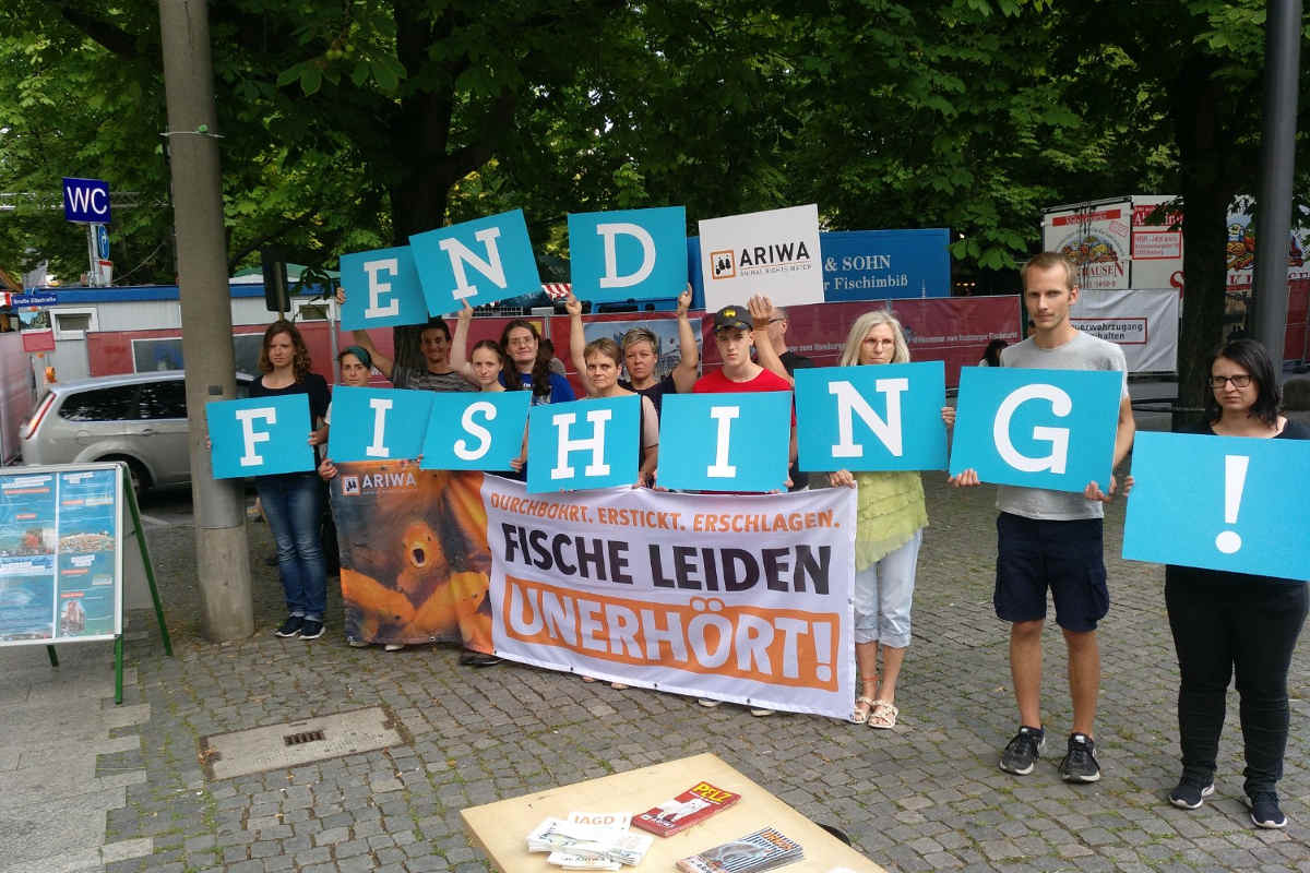 Welttag für das Ende der Fischerei Stuttgart