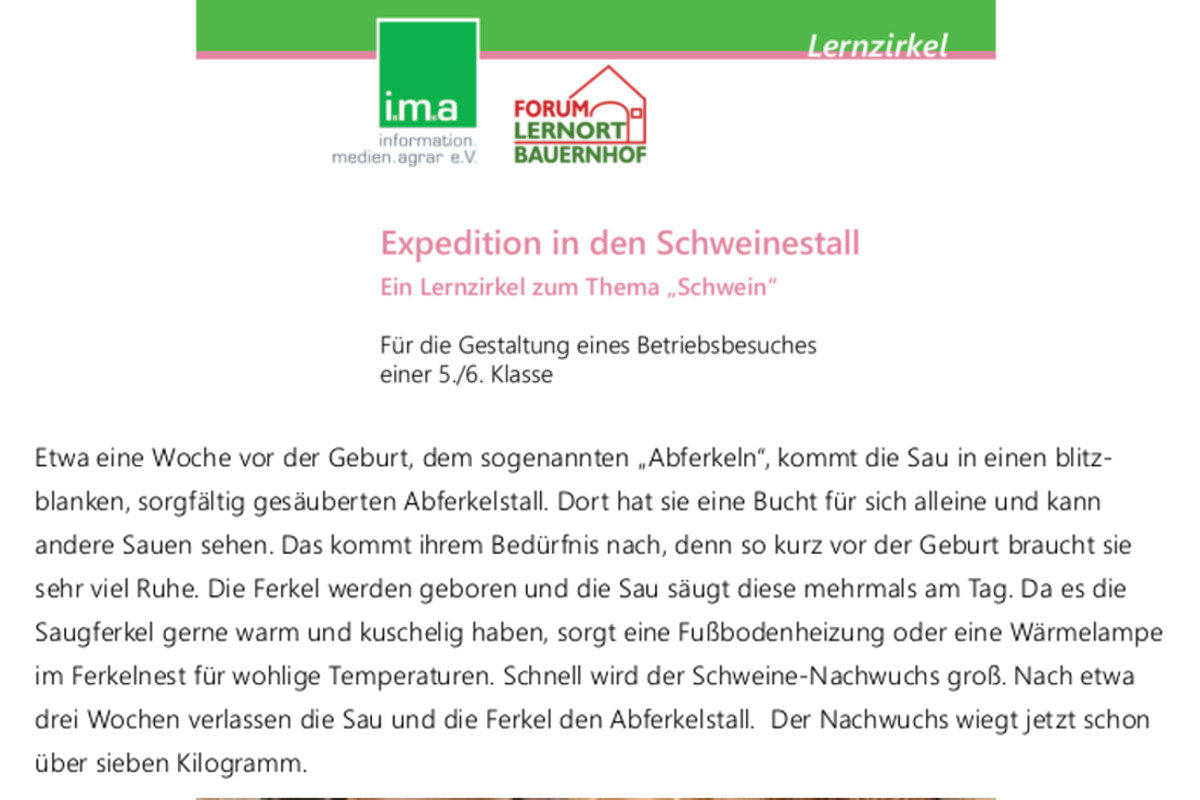 Arbeitsblätter: expedition_schweinestall