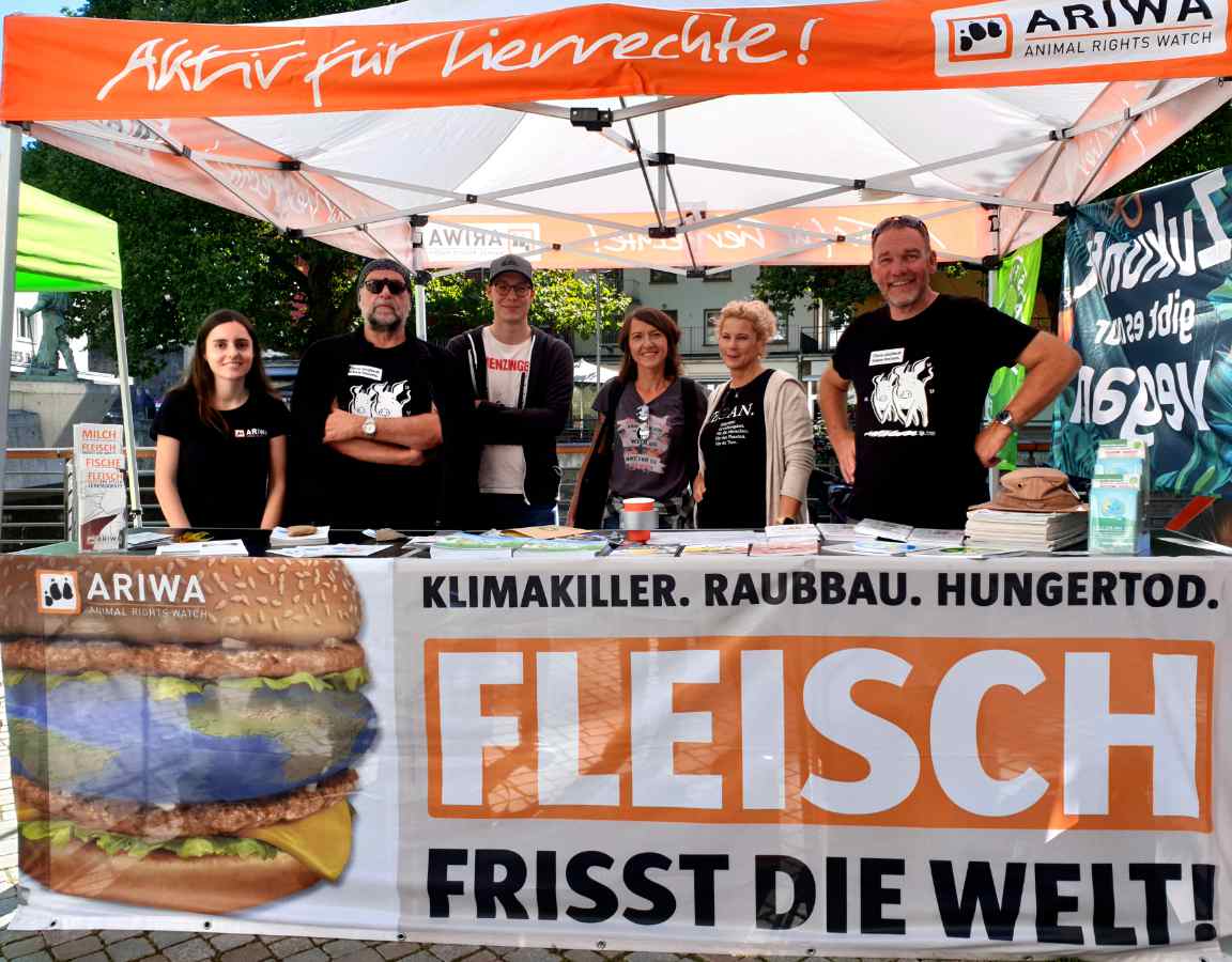 ARIWA Siegen Infostand