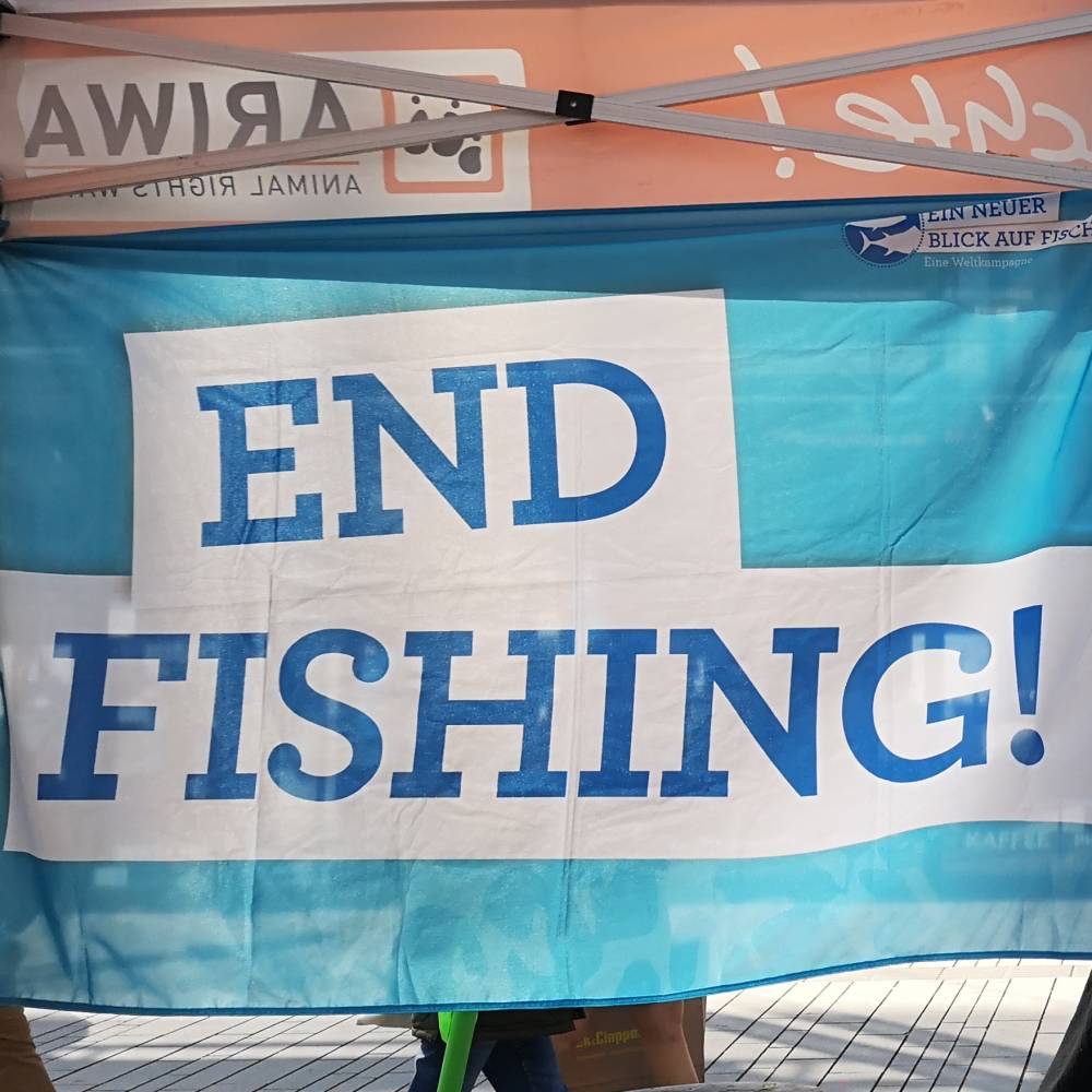 ARIWA Neuss: Silent-Line zum Weltozeantag Welttag für das Ende der Fischerei | Hamburg