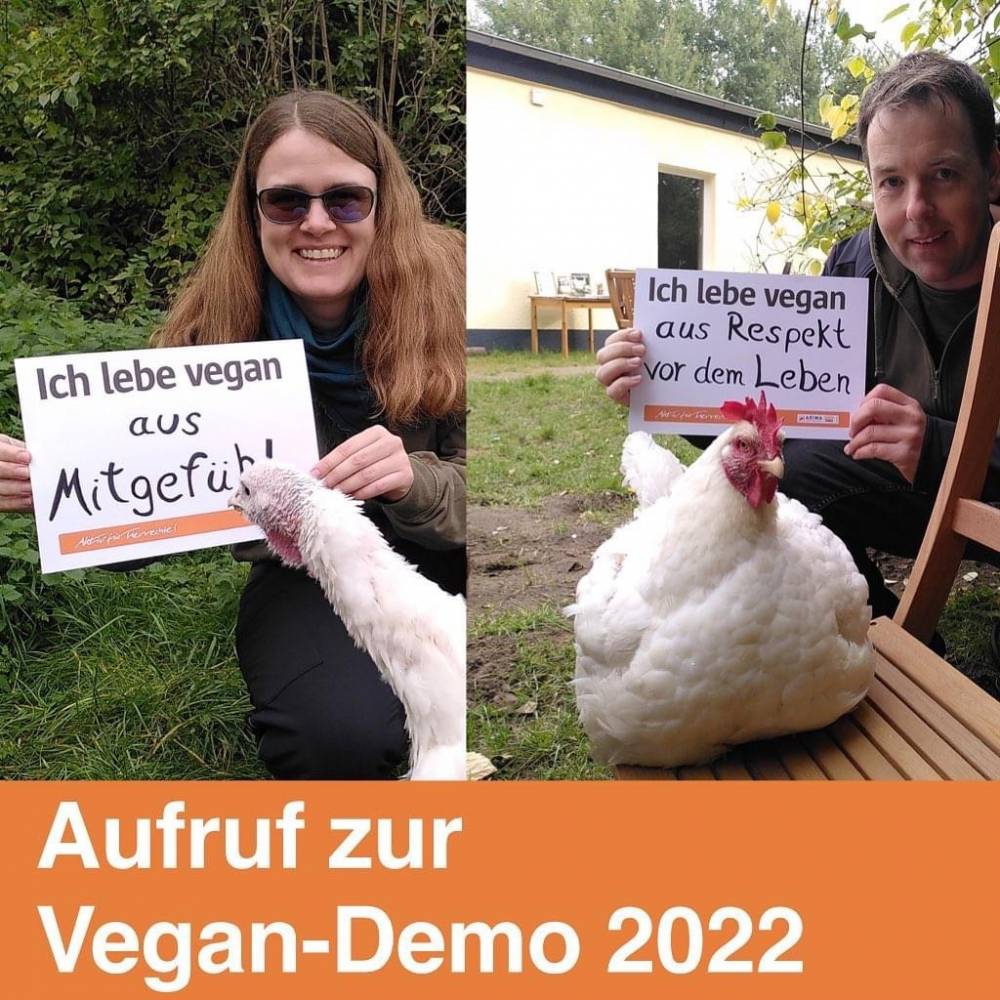 Aufruf zur Online-Vegan-Demo am 1. November