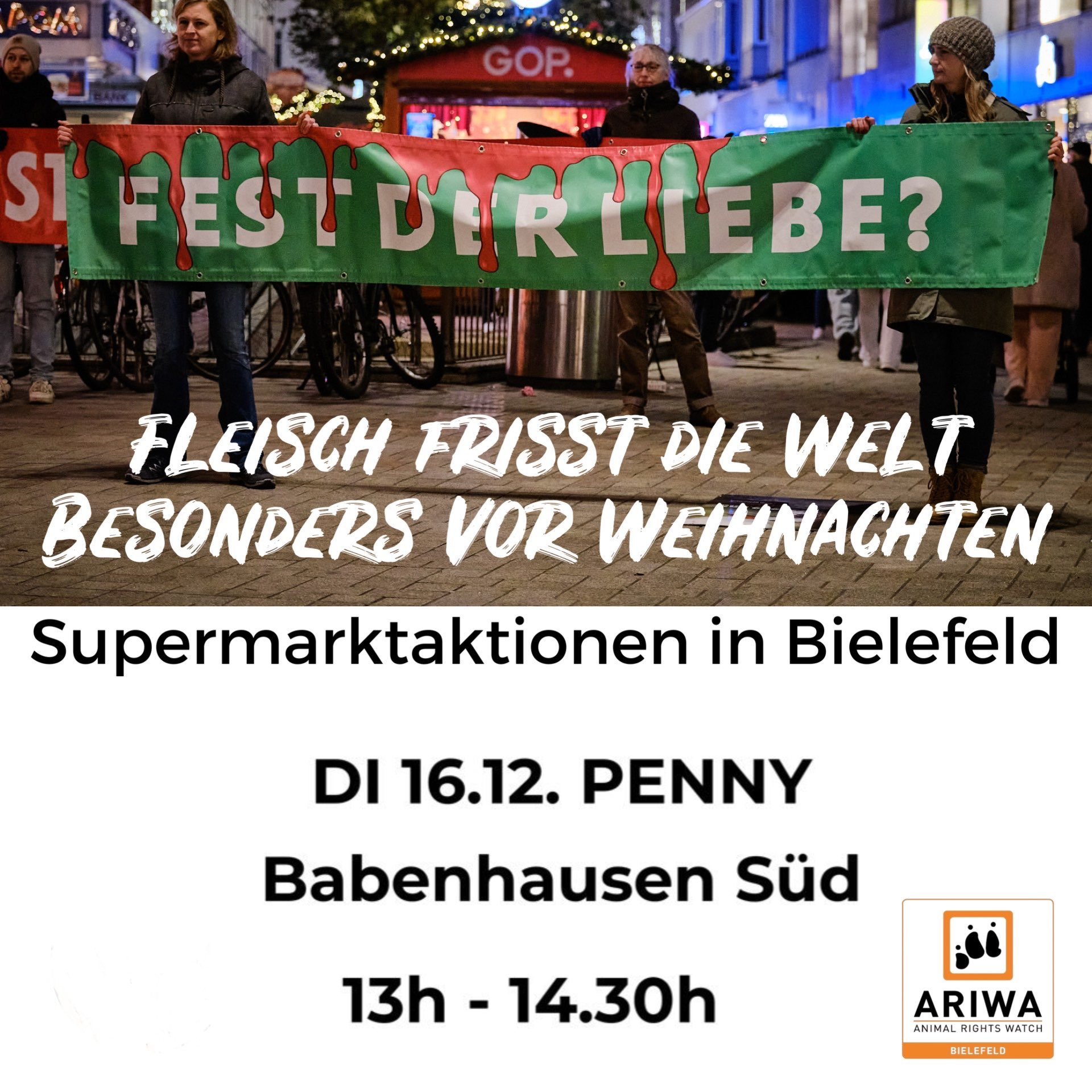 Fleisch frisst die Welt-besonders zu X-MAS