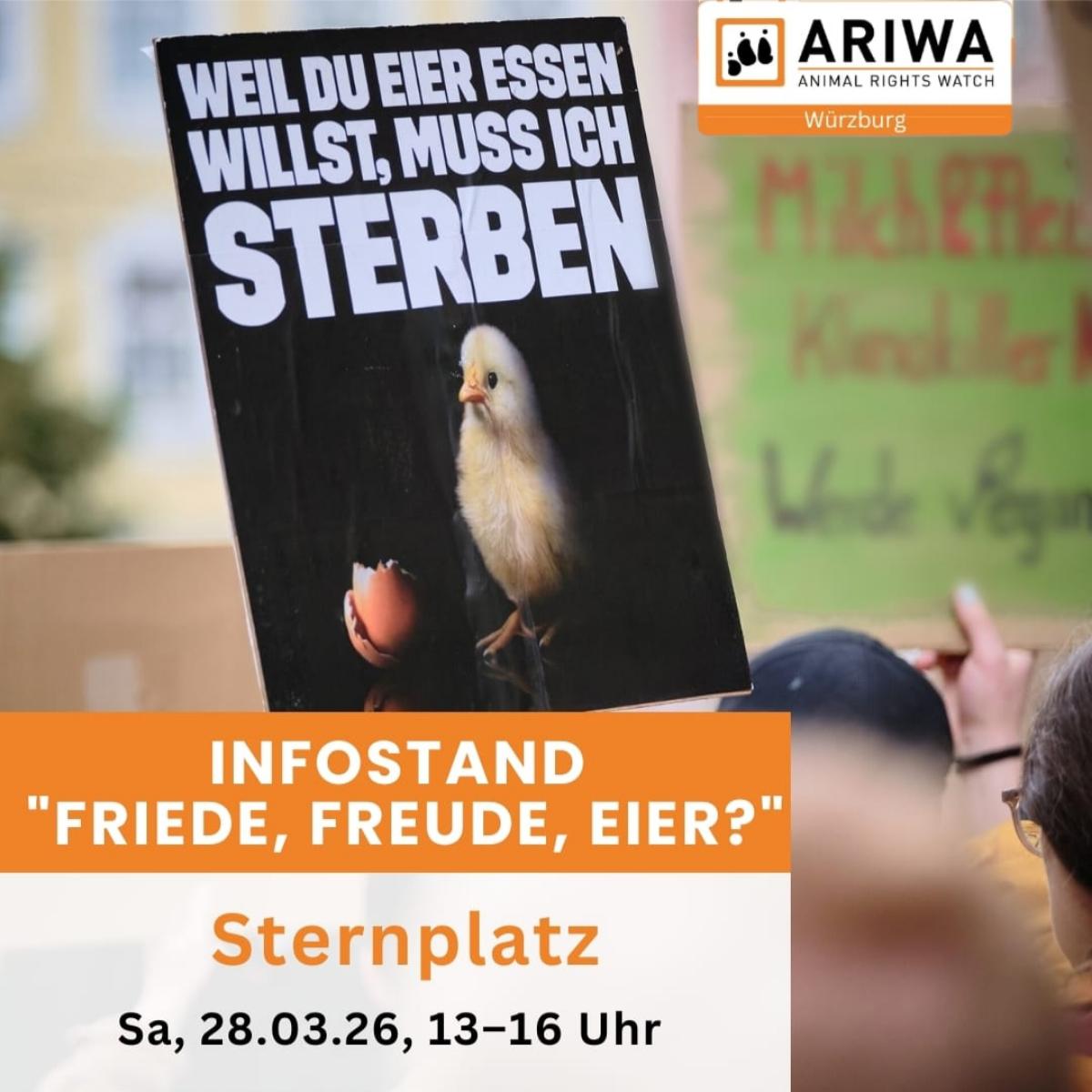 Friede, Freude, Eier? Infostand "Friede, Freude, Eier?"